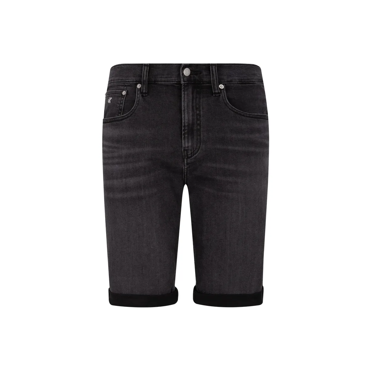 Calvin Klein Джинсовые шорты Мужской Деним Черный