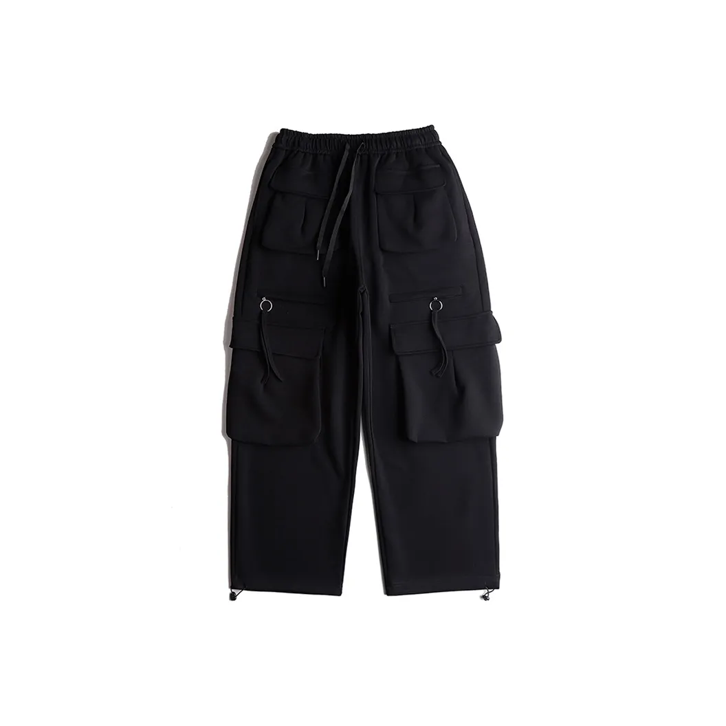 AOGZ Casual Pants Unisex Black