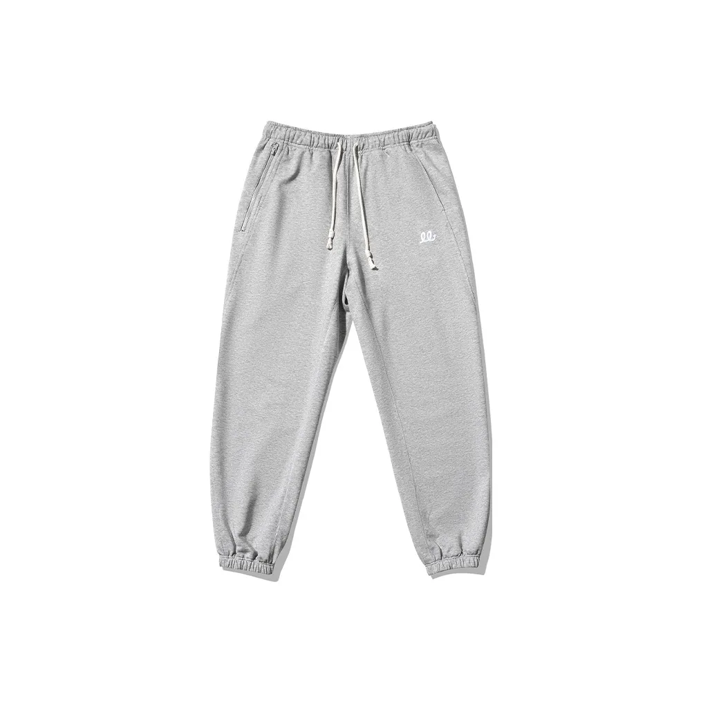 Wild Child Club Casual Pants Unisex Gray Black