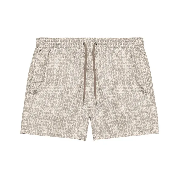FENDI SS22 Casual Shorts Men's Brown