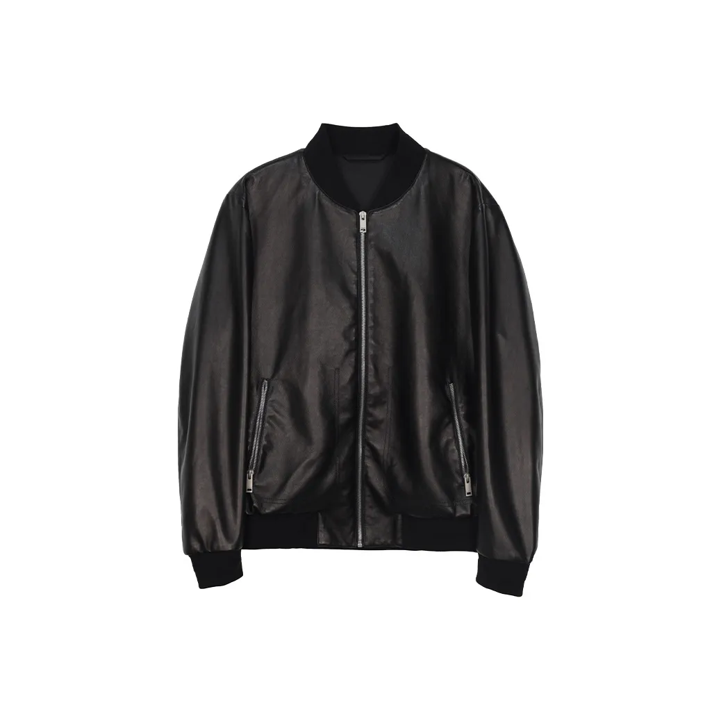 MOST Кожа Куртка Мужская Черная