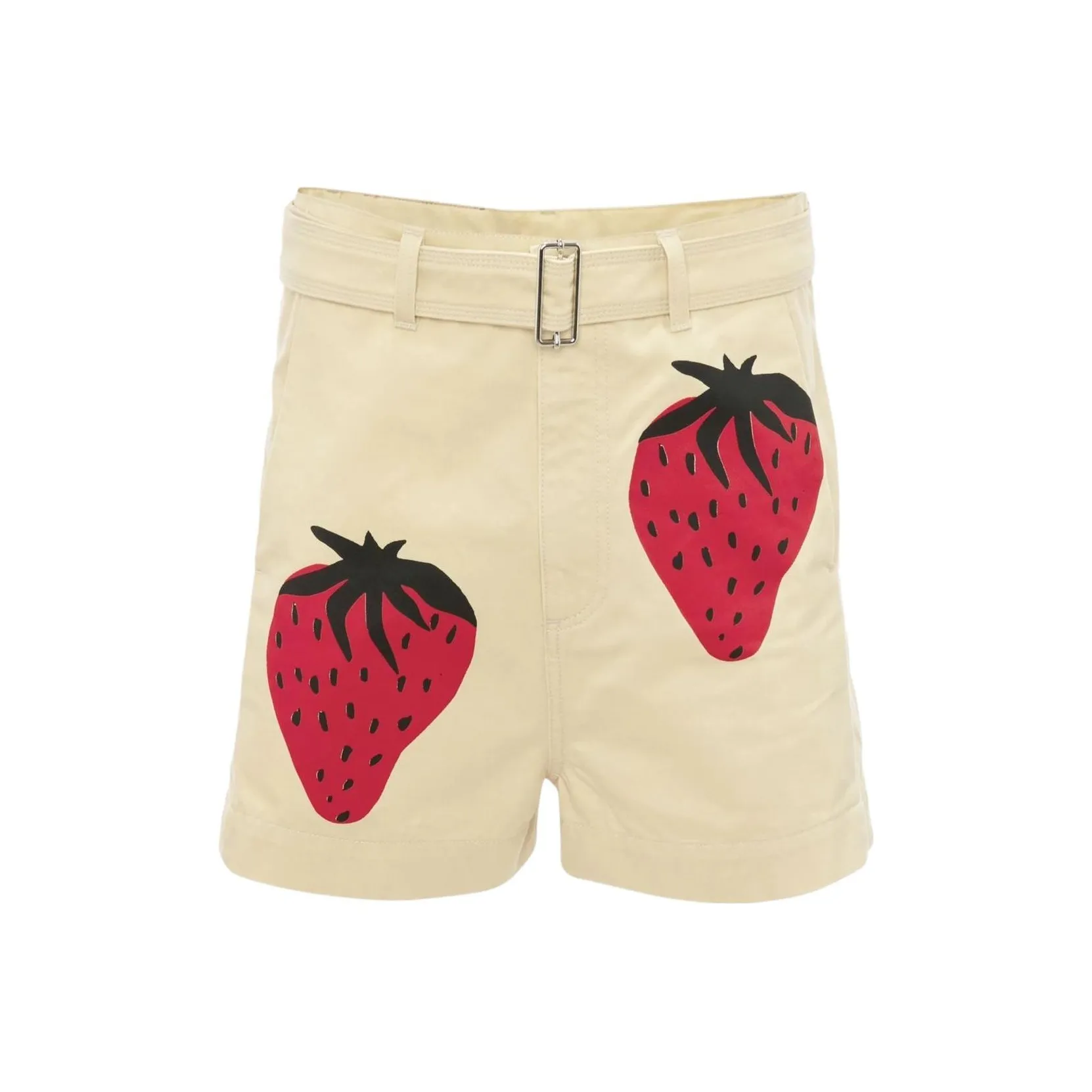 JW Anderson Khaki Мужские Повседневные Шорты