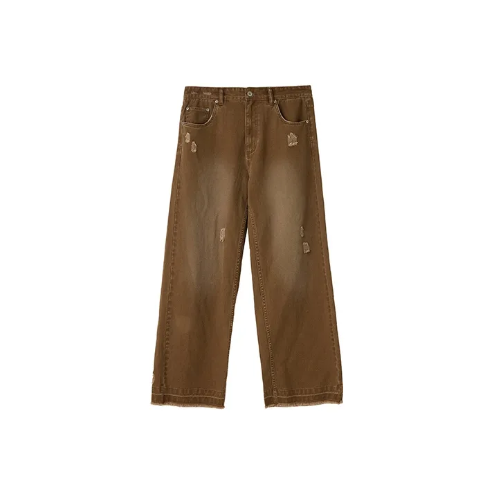 ROARINGWILD ARCH Коричневые унисекс повседневные брюки