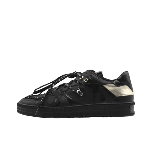 Giuliano Galiano Кроссовки для скейтбординга Low Top Черный Золотой Мужские