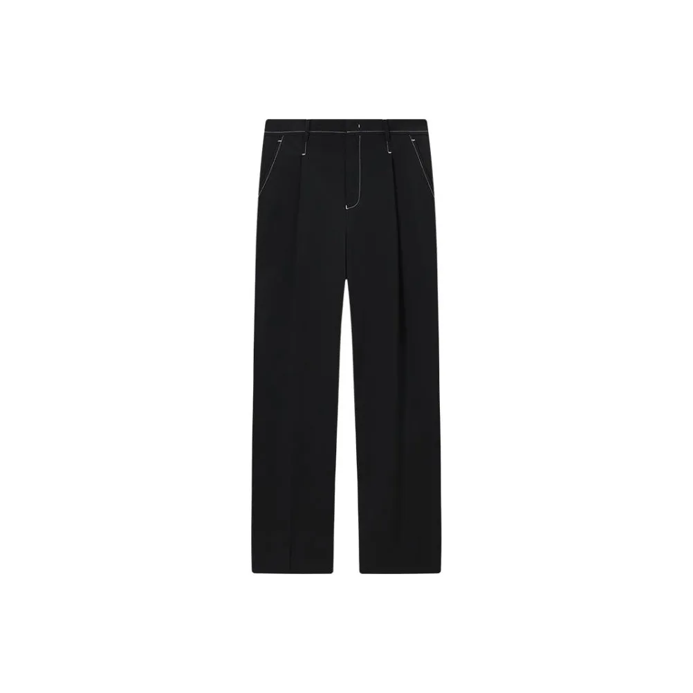 Jiumuwang мужские брюки эксперт Весна Костюм Брюки Мужские Черные