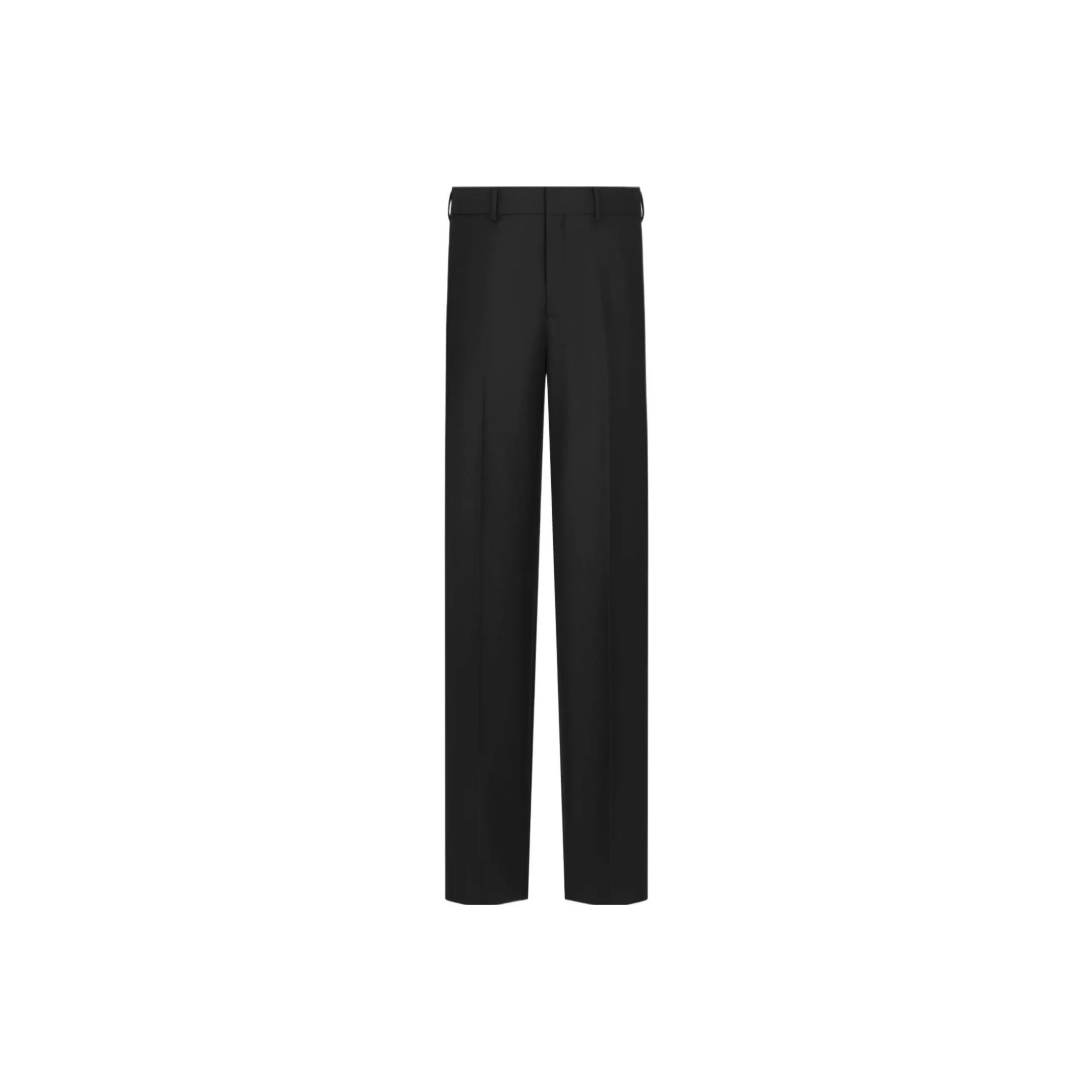 DIOR Homme Pleat Detailed Straight Leg Trousers