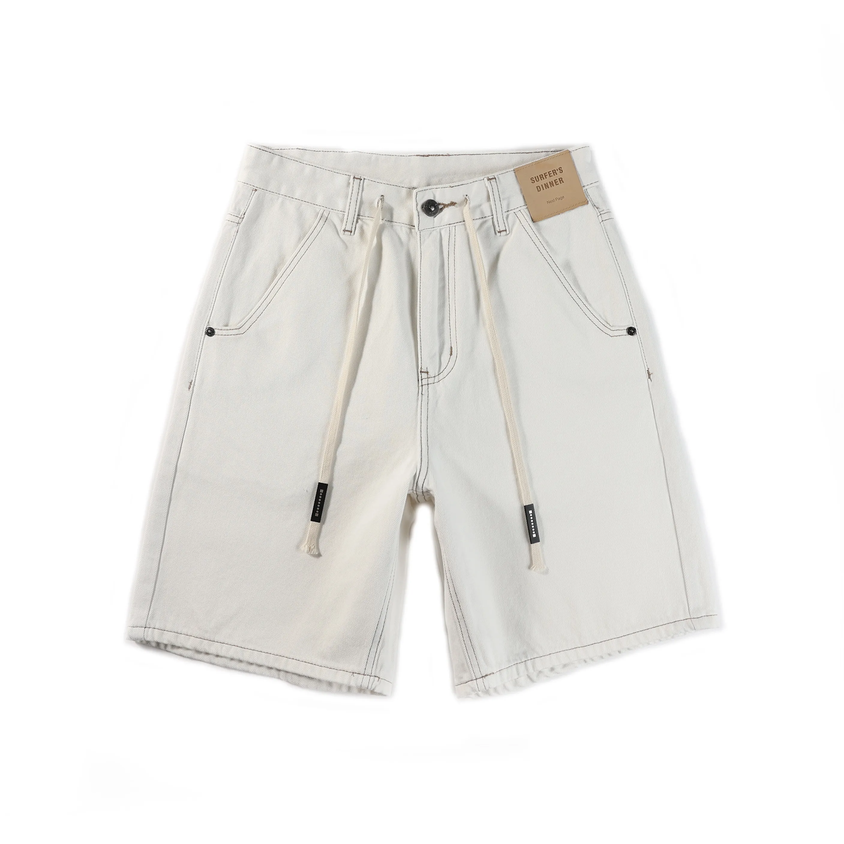 JUCY JUDY Джинсовые шорты Унисекс Белый