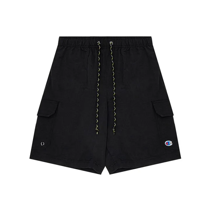 Champion Fitted Shorts US Version Unisex Black