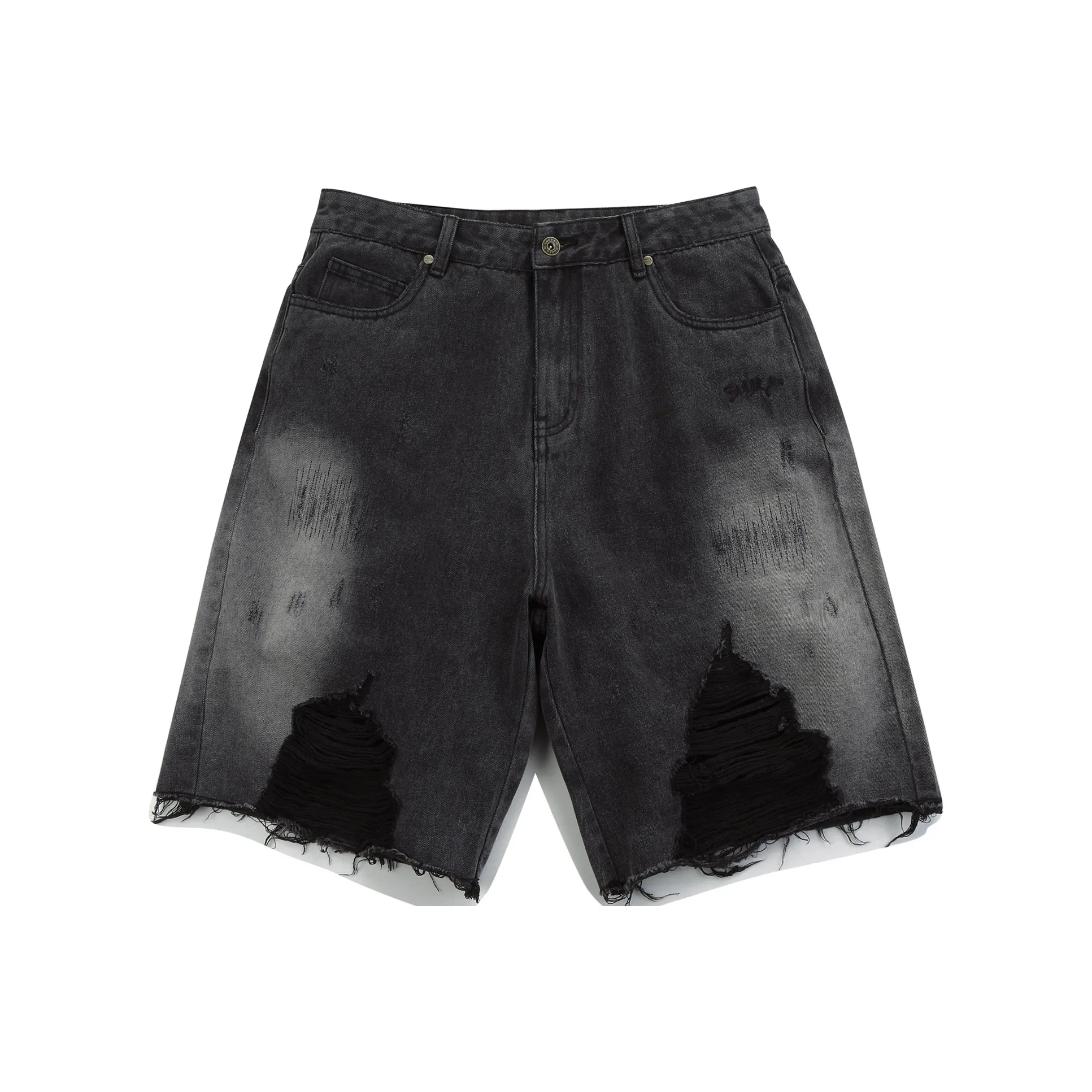 Guuka Knee Length Pants Men's Black