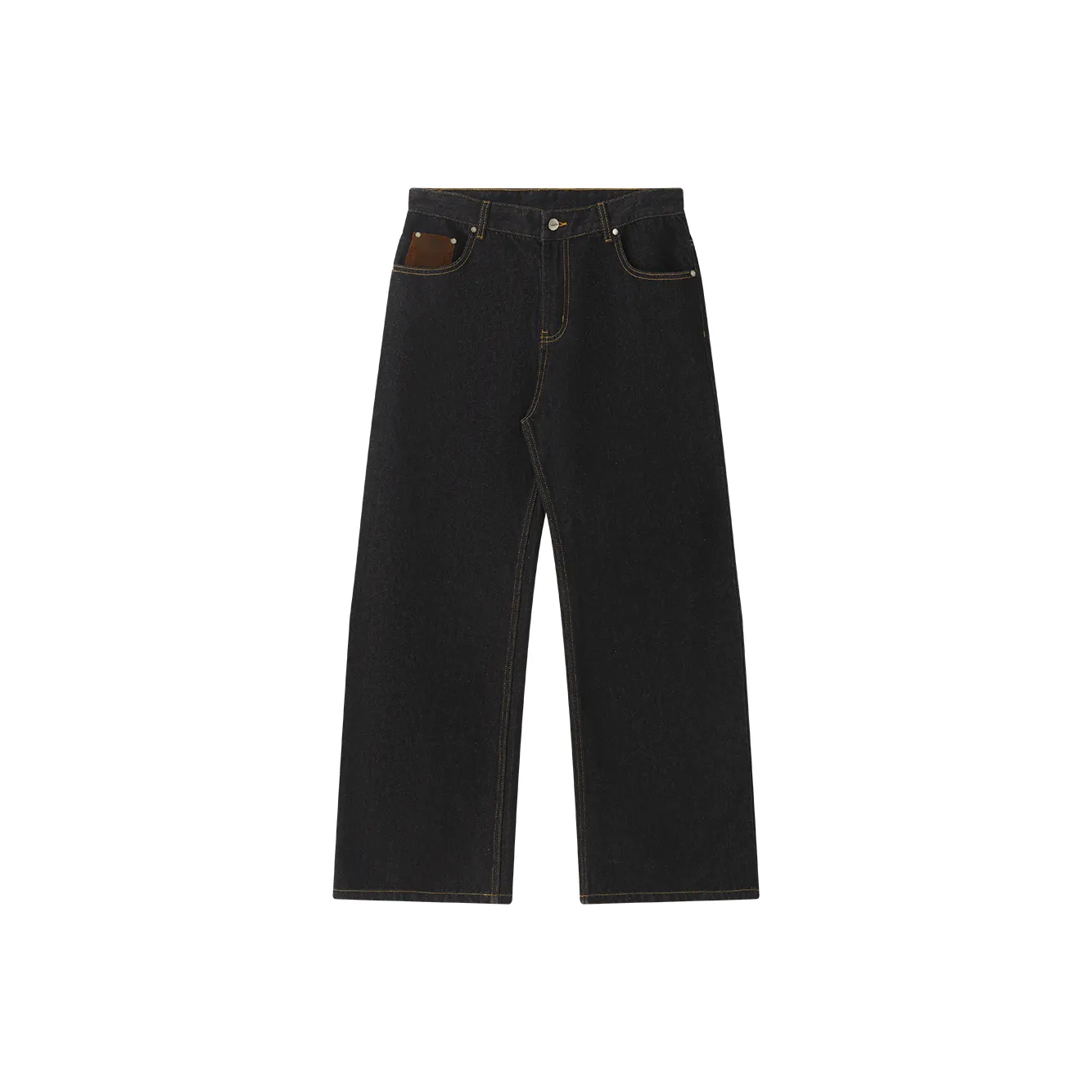 LOVE ME LATER Jeans Unisex Original Dark Blue