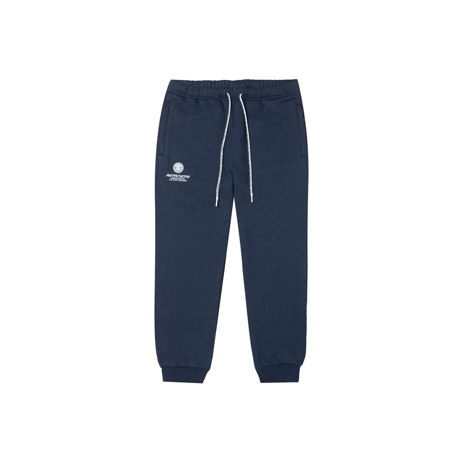 Aape By *A Bathing APE® Logo patch Drawstring Track Pants