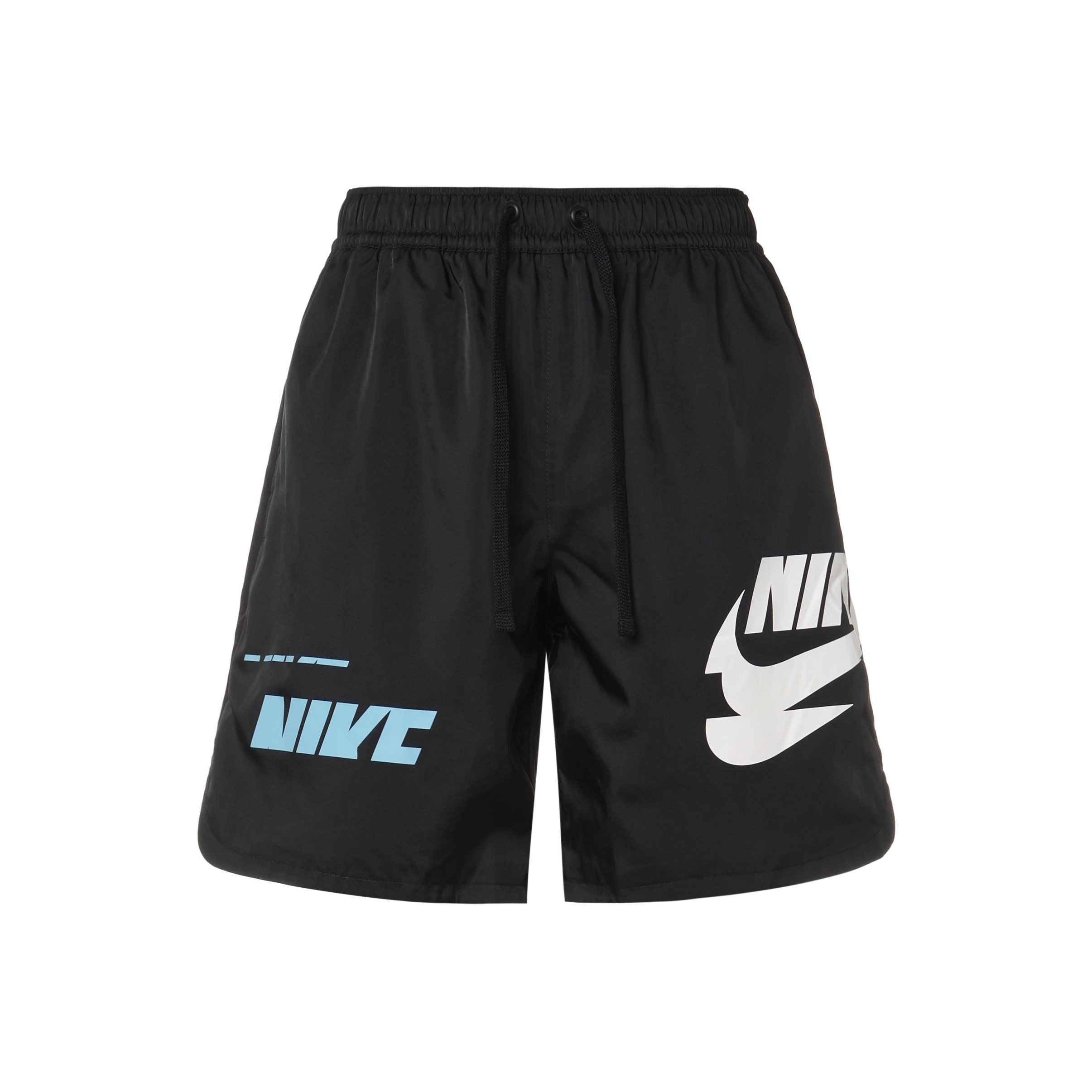 nike black essential shorts