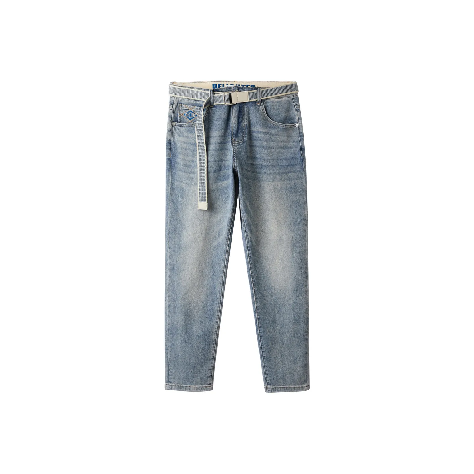 HLA Jeans Men's Blue Gray Denim Gradient Light A6