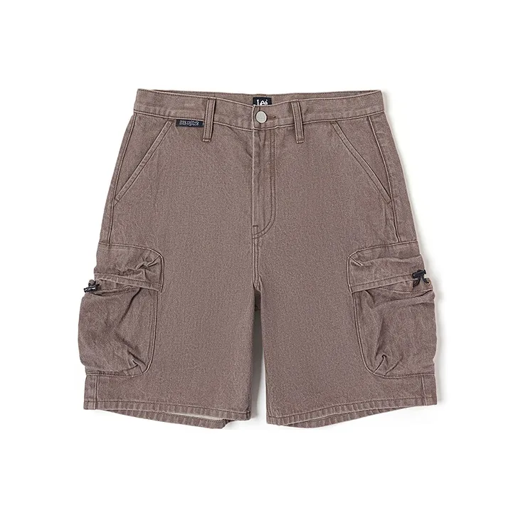 Lee Denim Shorts Men Brown