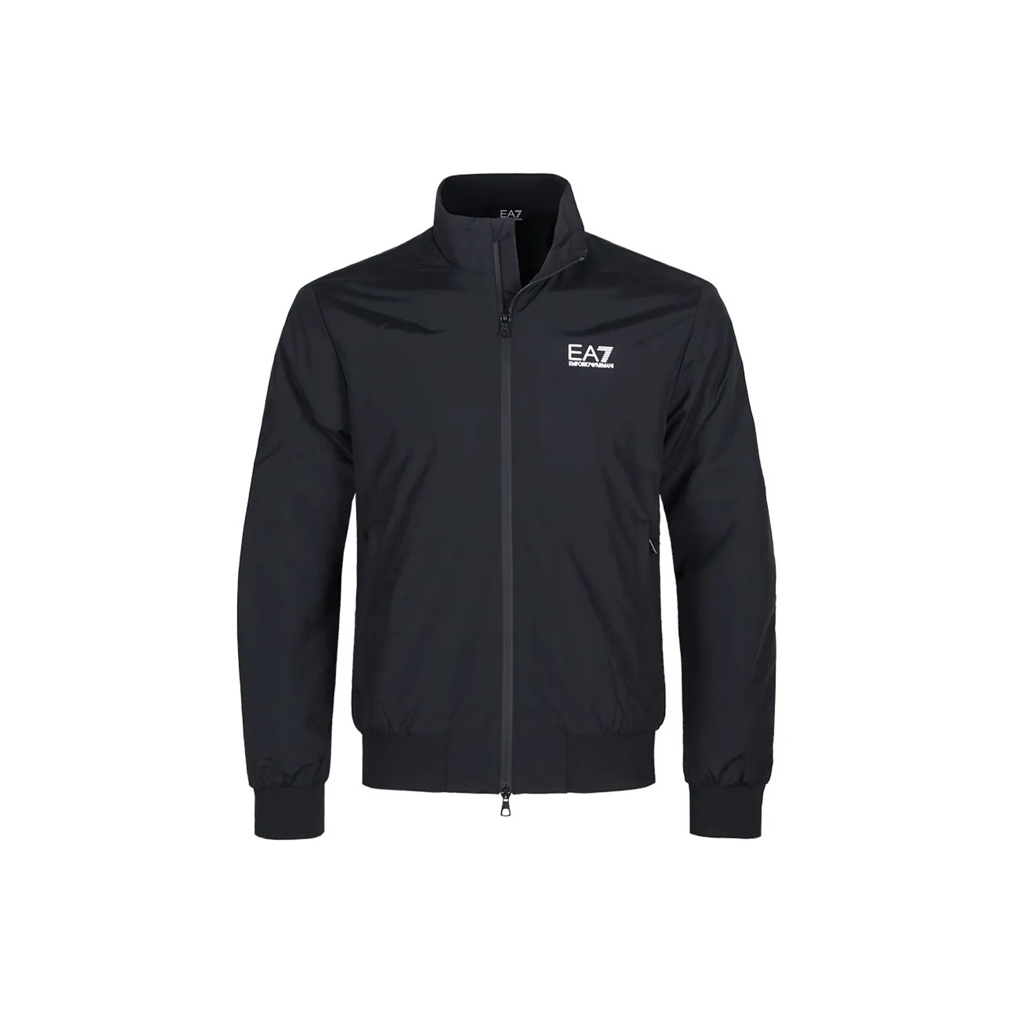 EMPORIO ARMANI EA7 FW24 Куртки и Пальто Мужской Черный