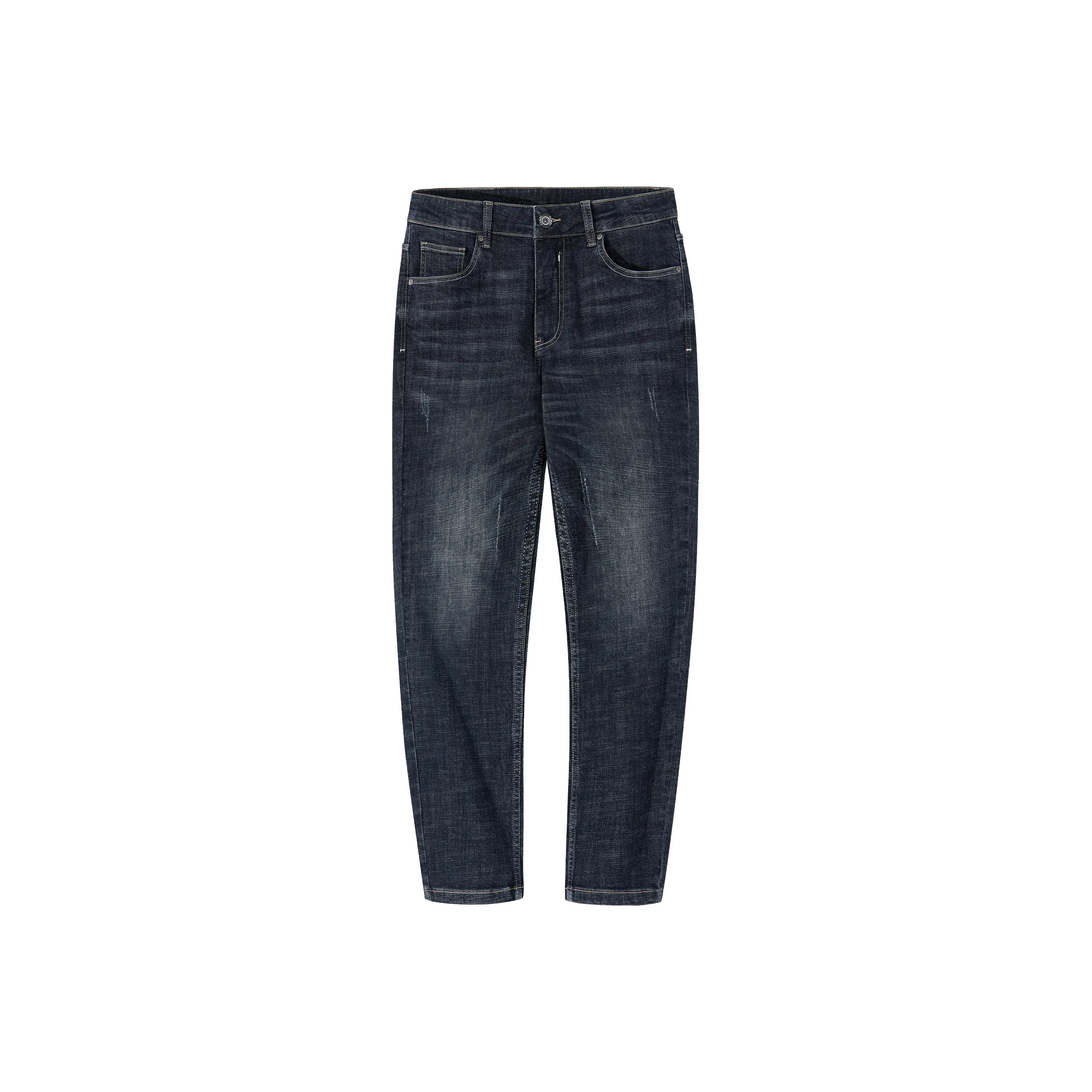 CAMEL 100% Cotton Denim Vintage Washable Soft Micro-Stretch Comfortable Versatile Pants Jeans Men's