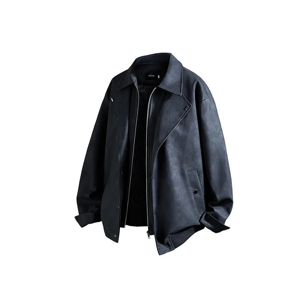 Fakeyoung Кожа Куртка Унисекс