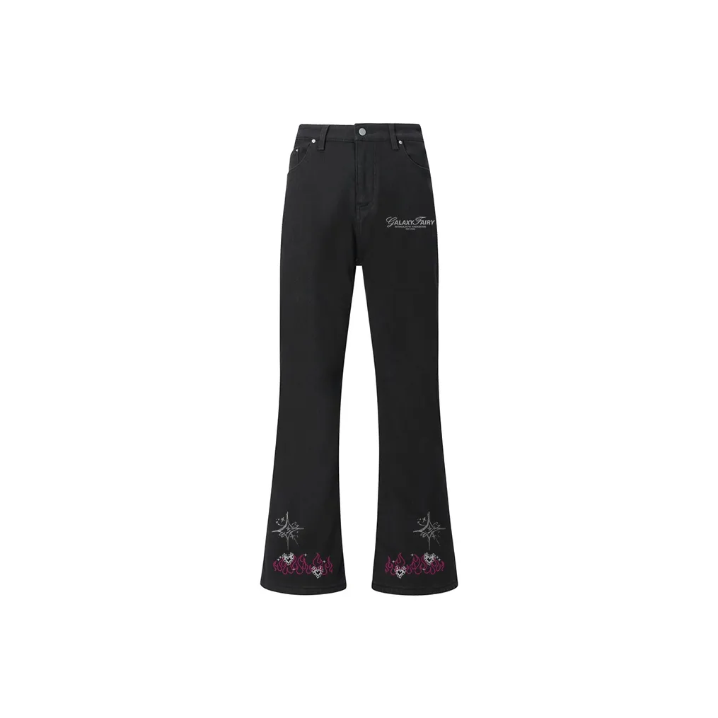GALAXY FAIRY Jeans Unisex Black