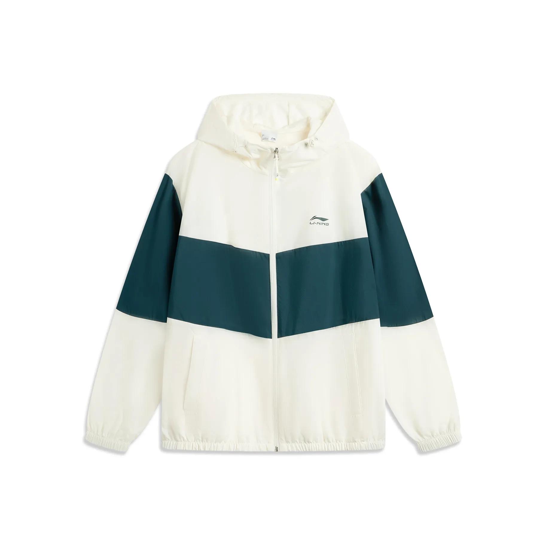 LINING Тренчкот Унисекс Айвори Риф Зеленый