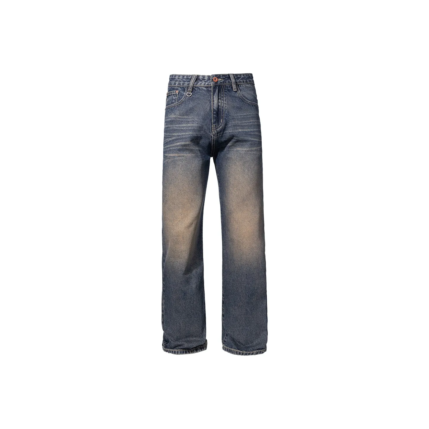 JASONWOOD Cowboy on the Run Джинсы Унисекс Винтаж Синий Цвет