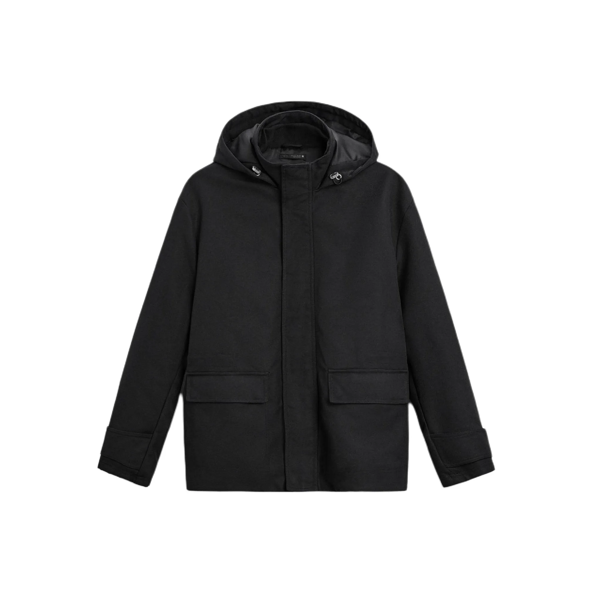 ZARA Черный Мужской Парки