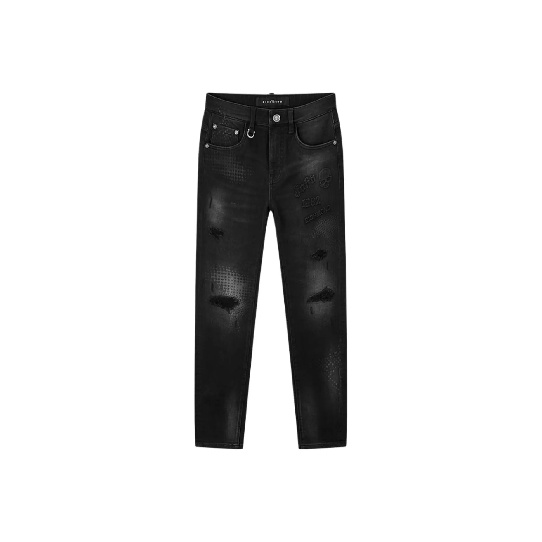JOHN RICHMOND SS25 Jeans Men's Black Gray