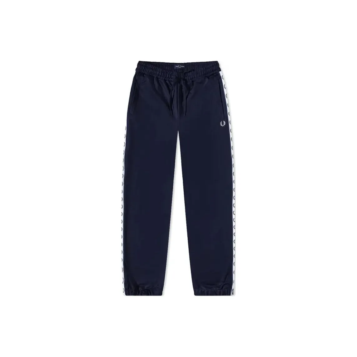 FRED PERRY Knitted Sports Pants Men's Blue