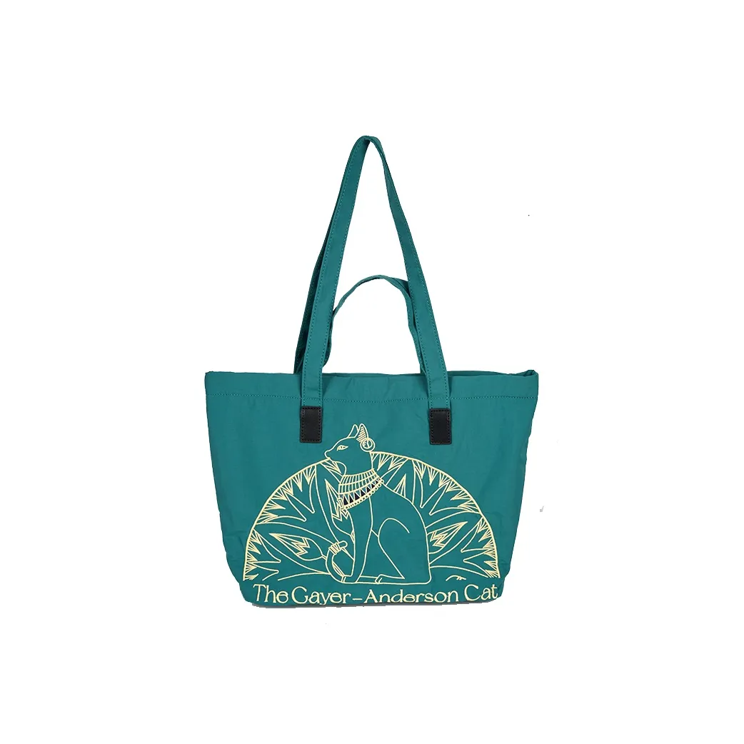 Британский музей Ткань Синтетическая кожа Плечевая сумка Стандартная Унисекс Зеленый Черный