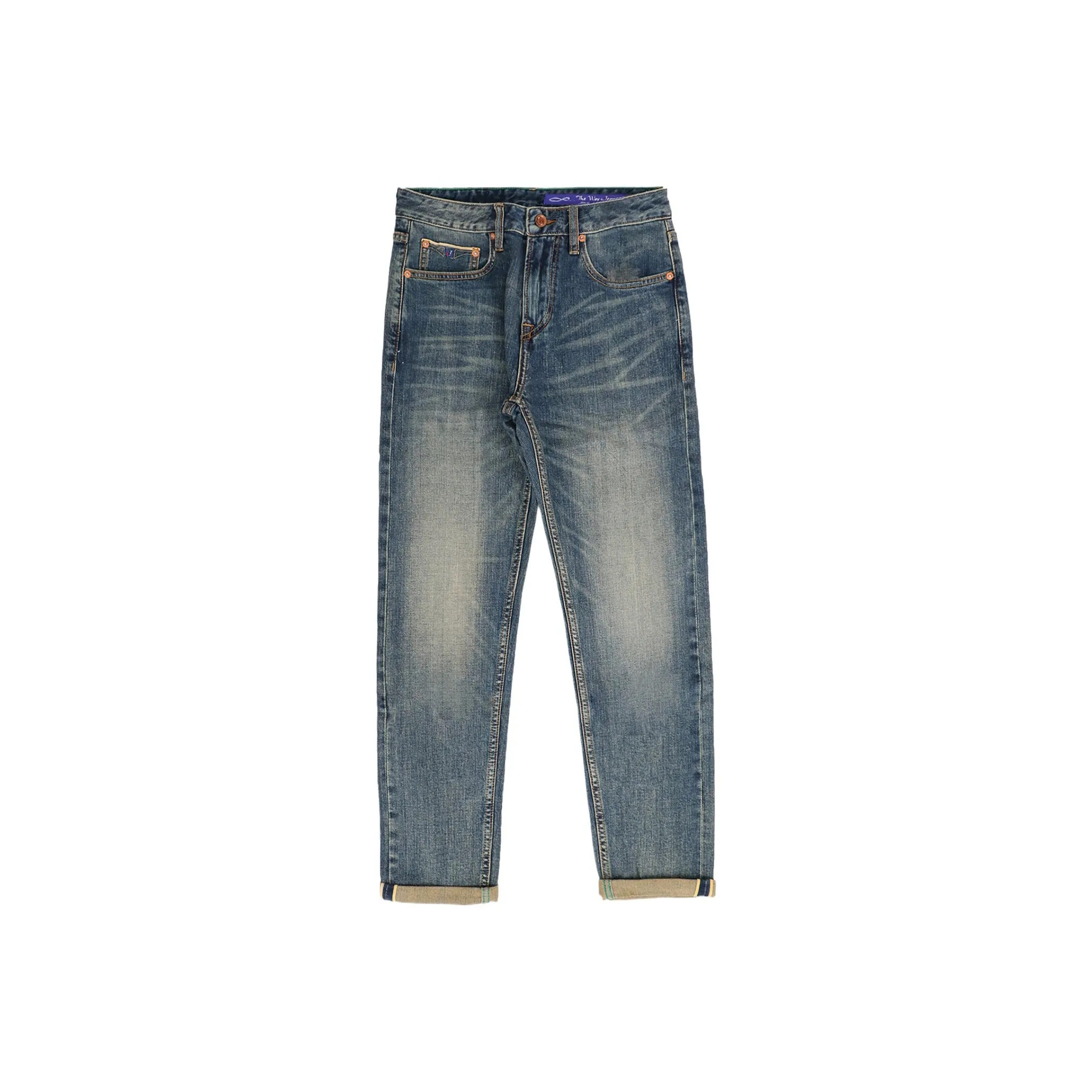 Devanro Jeans Men's Blue