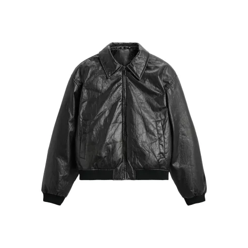 ZARA Черный Мужские Кожаные Куртки