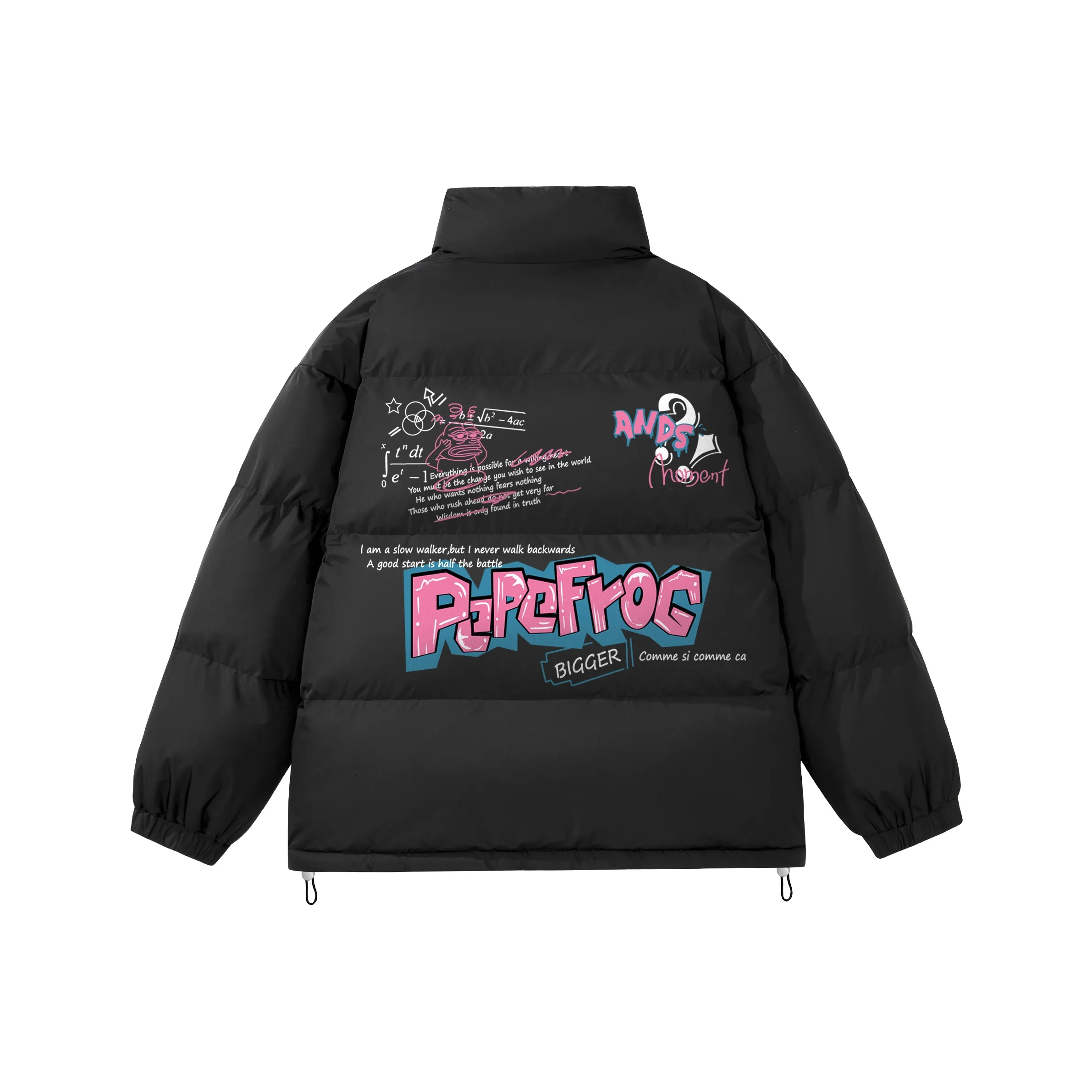 Пуховая куртка Pepe the Frog унисекс