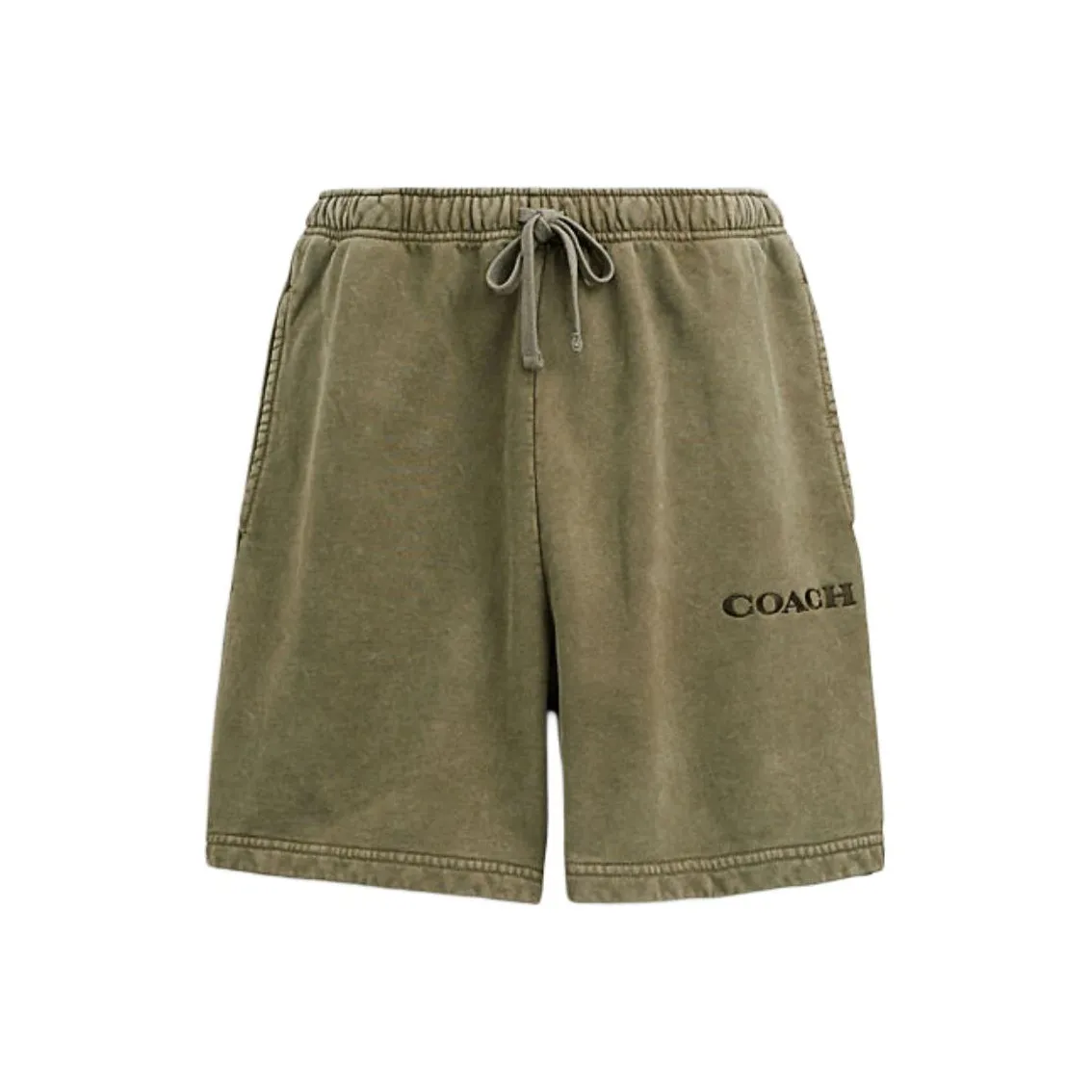 COACH SS24 Повседневные шорты Мужские Зеленые