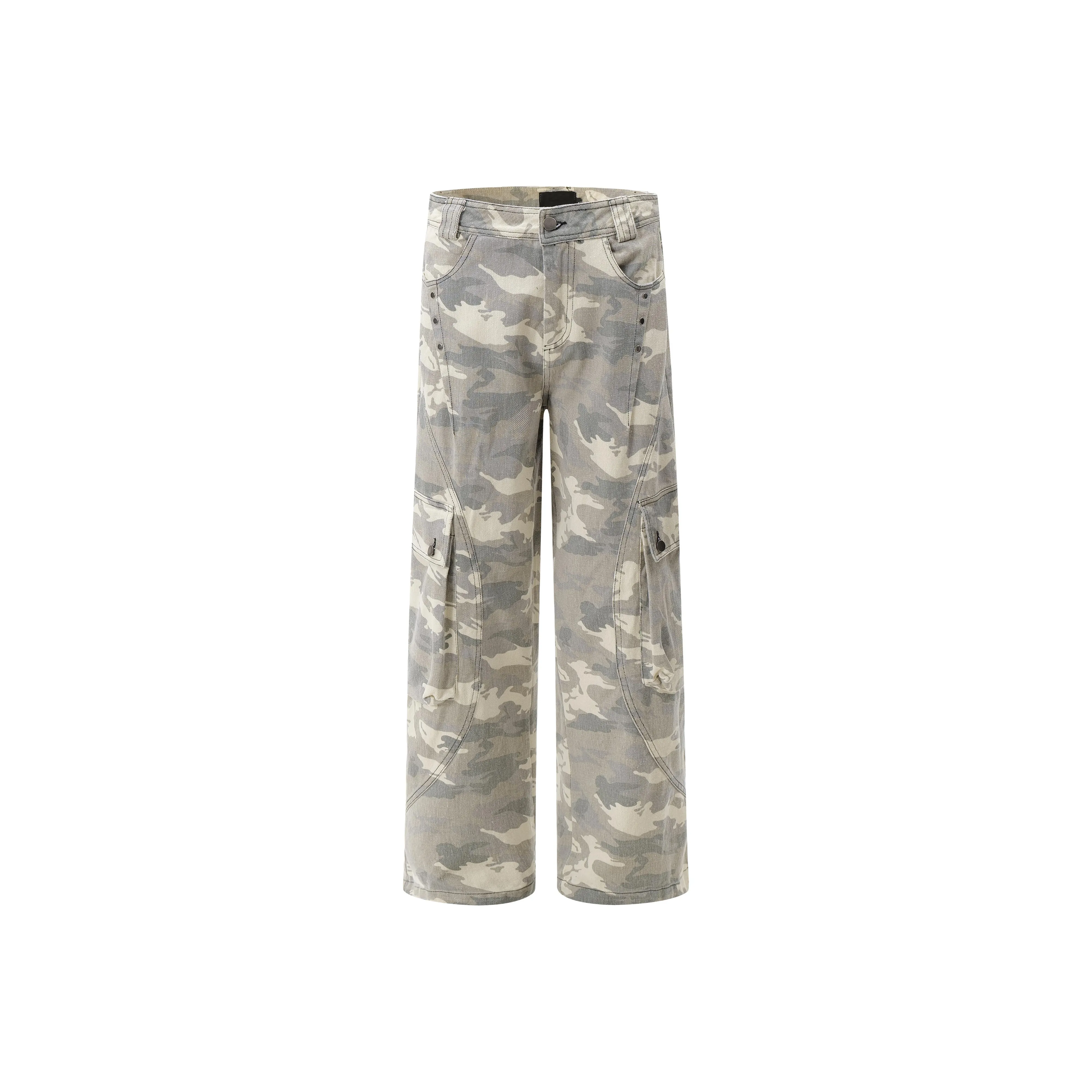 GBXM Повседневные брюки Унисекс Камуфляж