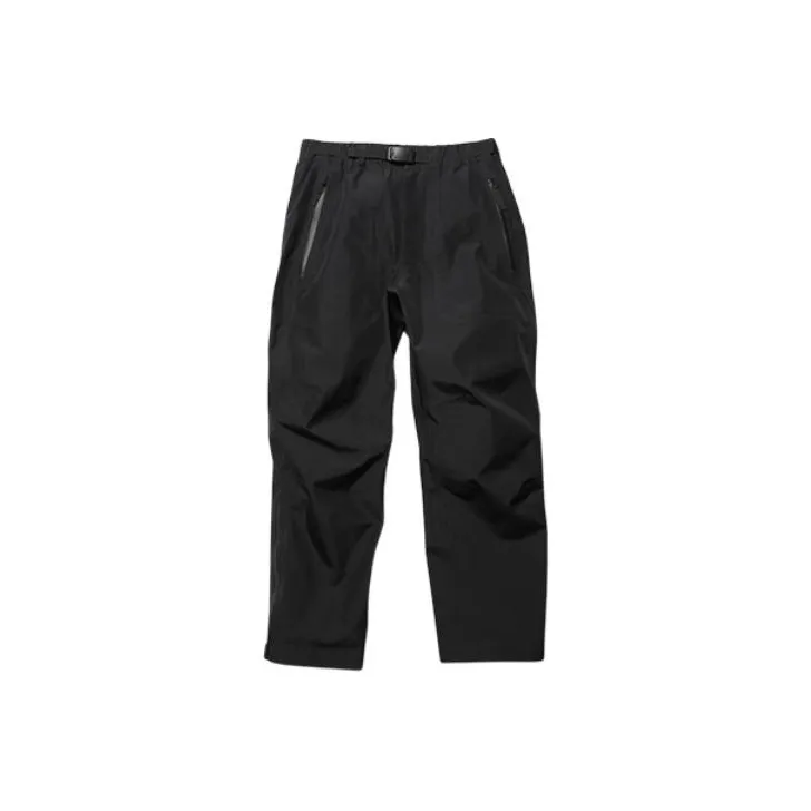 Snow Peak Windbreaker Pants Unisex Black