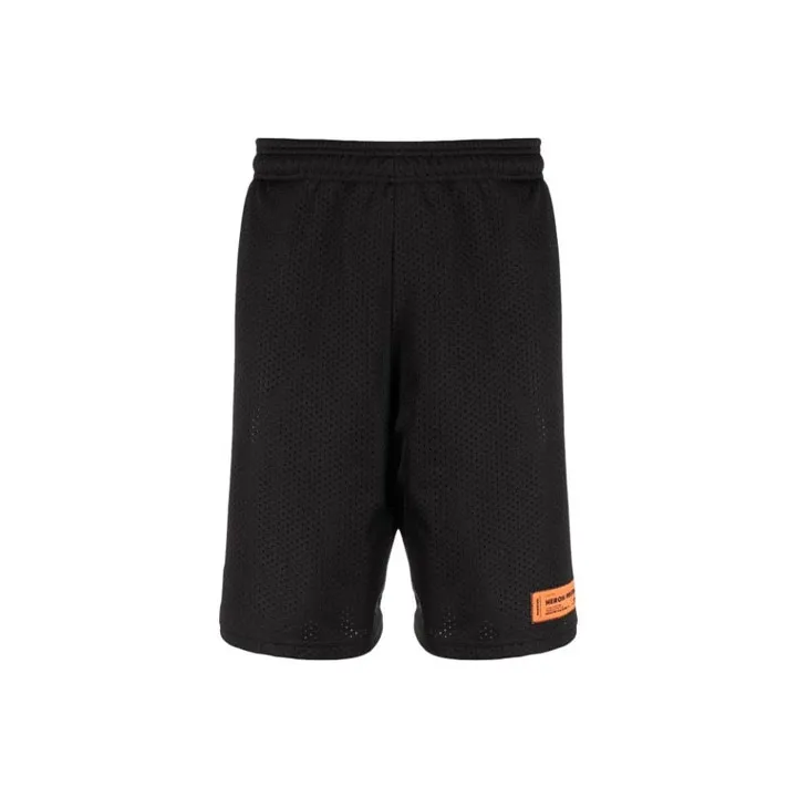 HERON PRESTON Casual Shorts Men's Black