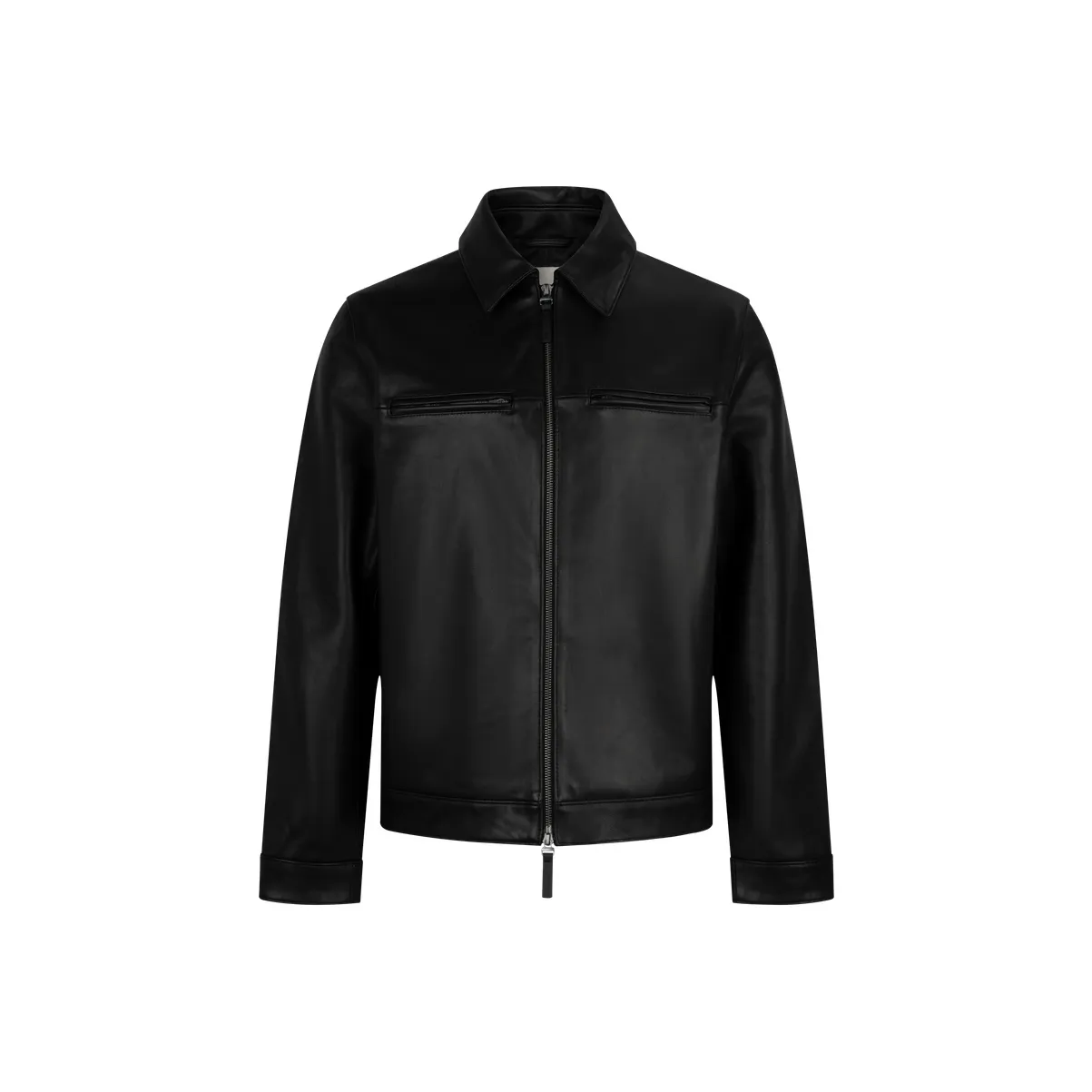 Calvin Klein Zip front Leather Jacket