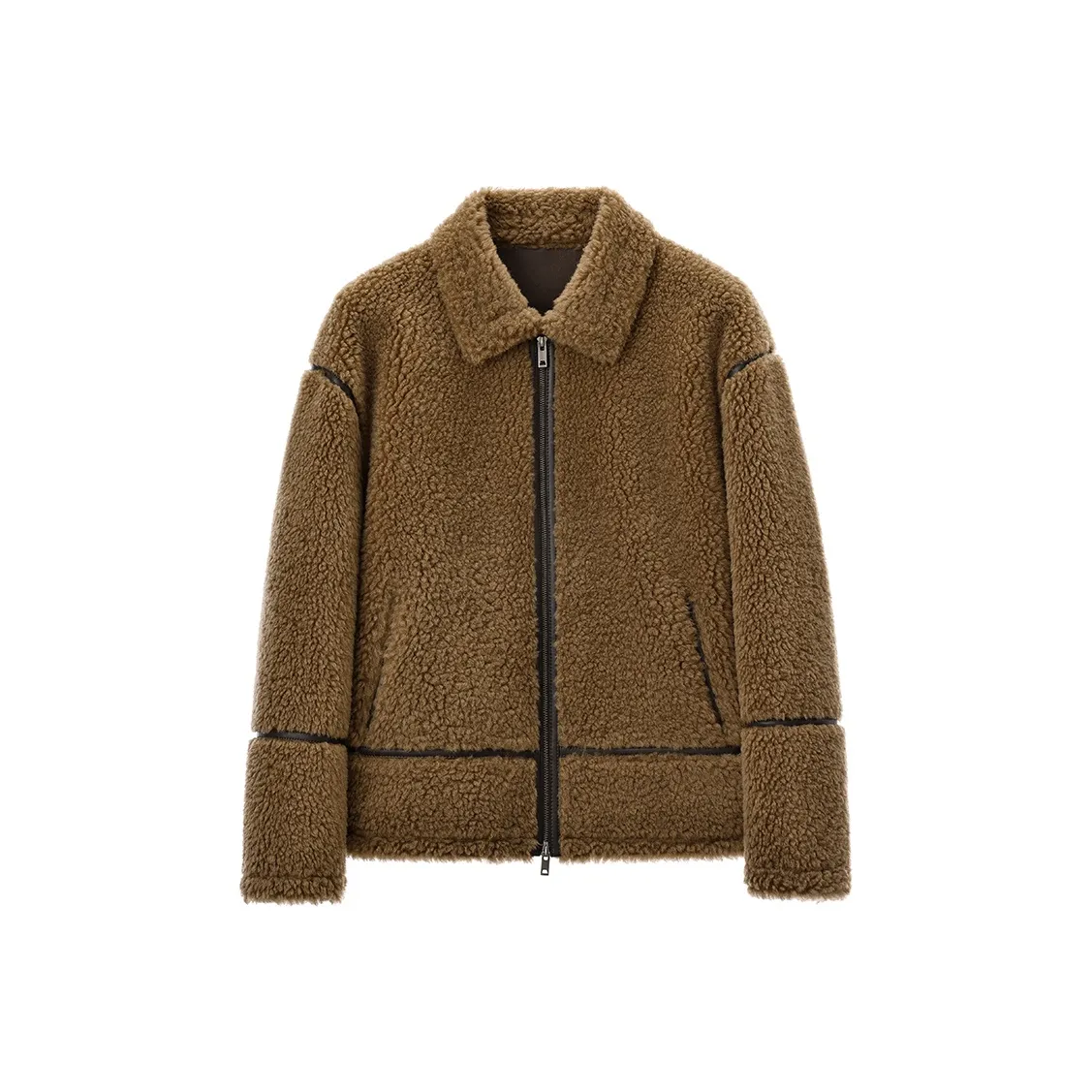 SINBOS Мех Мужской Peng Военный кофейный