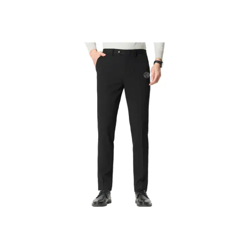 JOSEPH ABBOUD Черный Мужской костюмные брюки