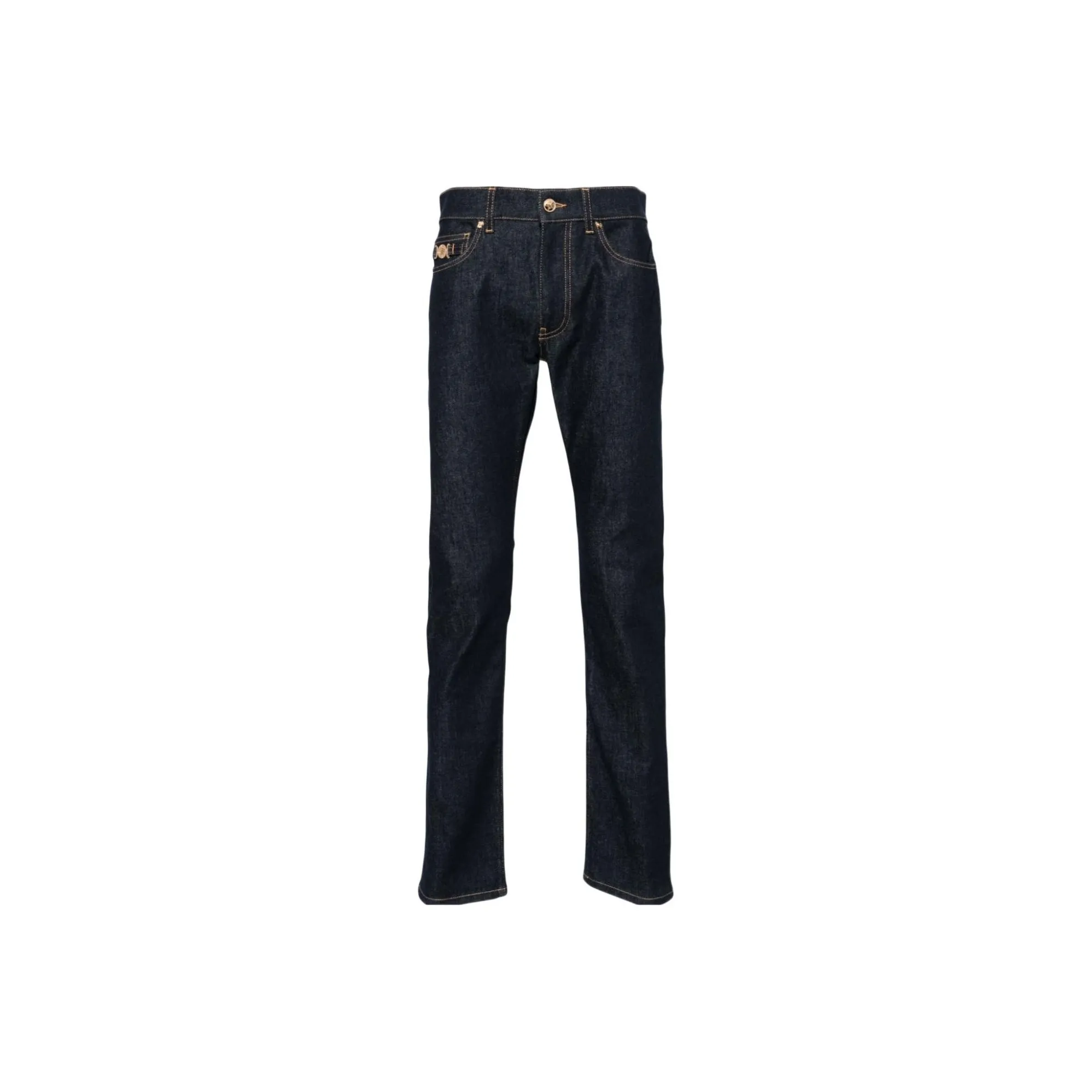 VERSACE Mid Rise Slim Cut Jeans