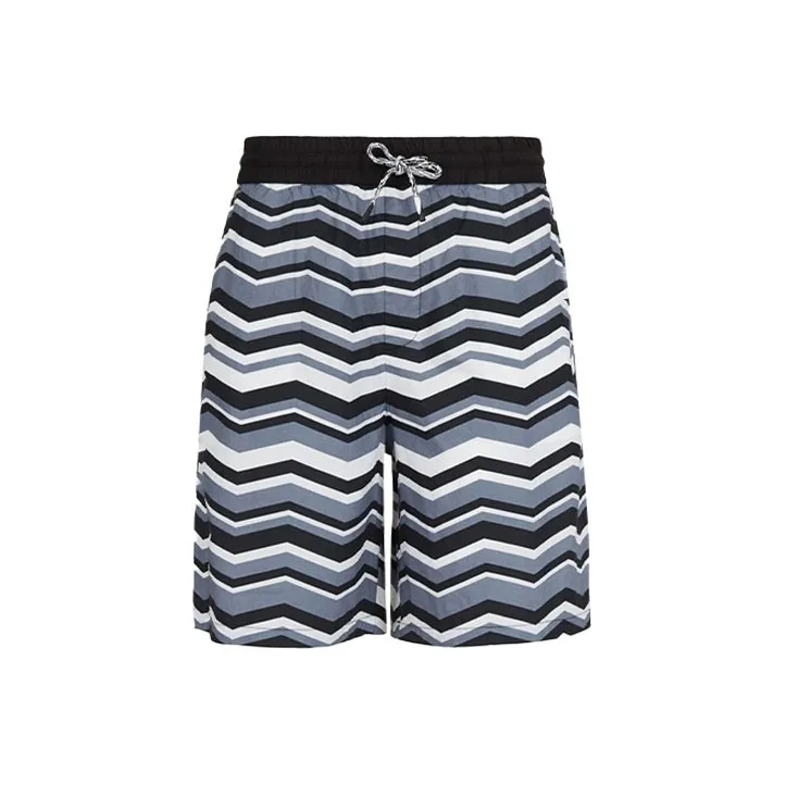 EMPORIO ARMANI Blue Men's Casual Shorts EMPORIO ARMANI Синий Мужские Повседневные Шорты