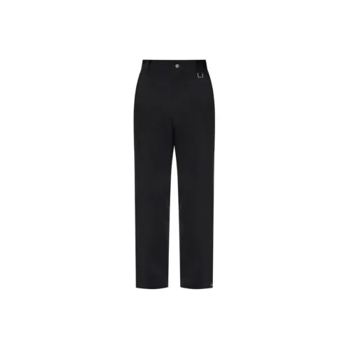 TEAM WANG FW24 CHOICES Collection Черные Унисекс Повседневные брюки