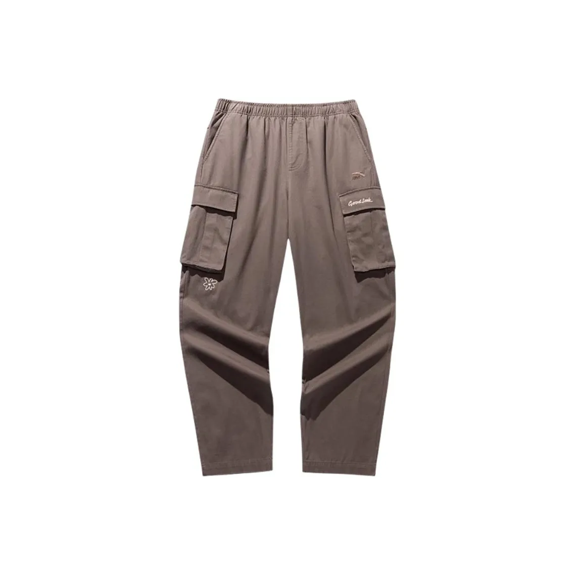 ANTA Good Things Happen Cargo Pants Unisex Rotang Umbra