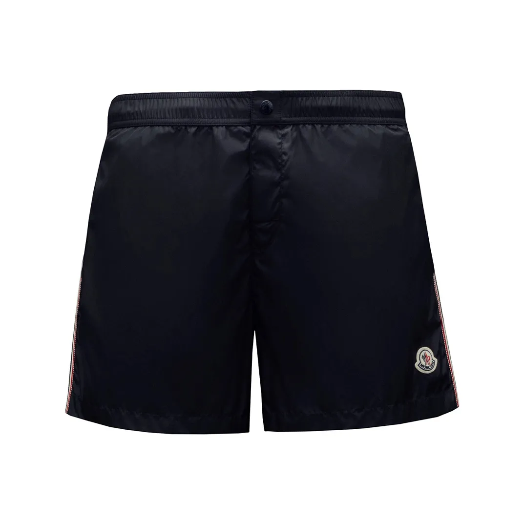 MONCLER Повседневные шорты Мужские Морской синий