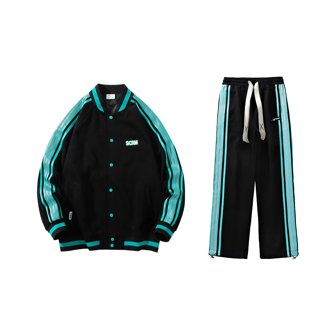 SCRM Straight Set Spring And Autumn Unisex