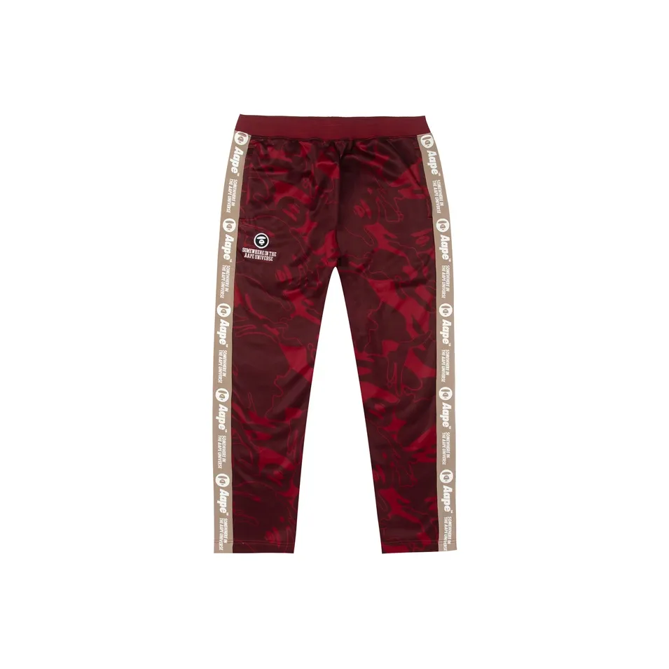 Aape By *A Bathing APE® Graphic print Logo patch Trousers