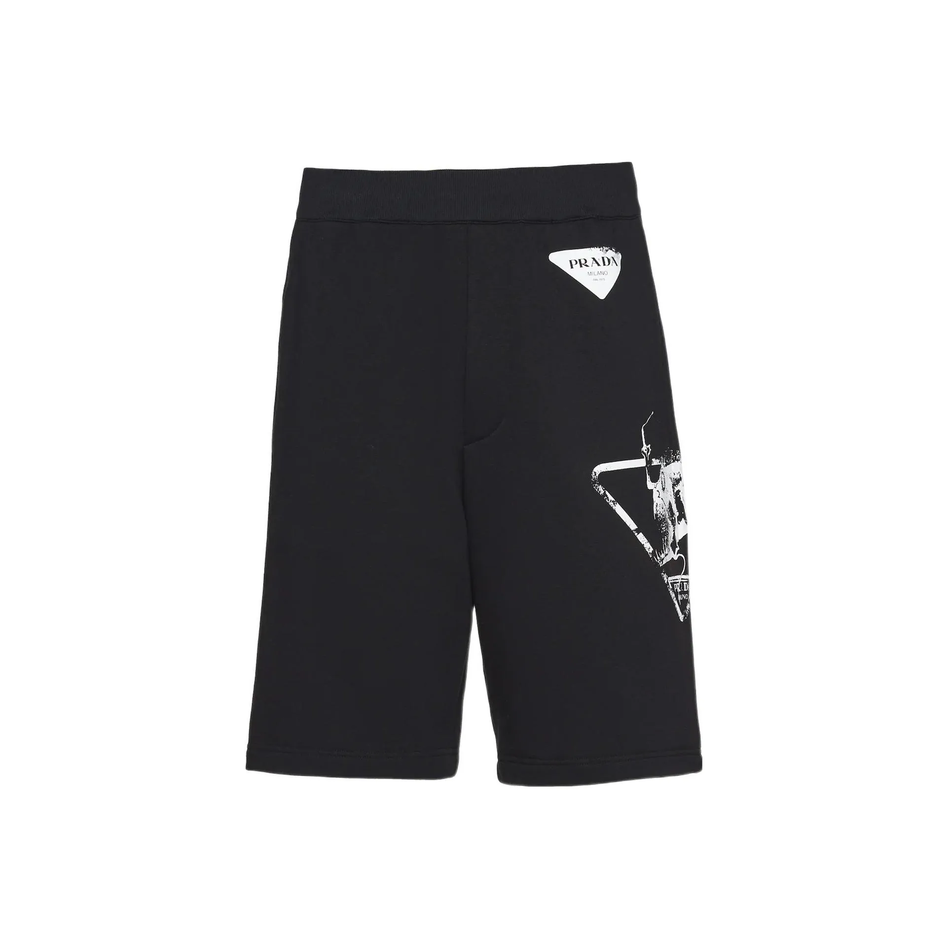 PRADA SS22 Casual Shorts Men's Black
