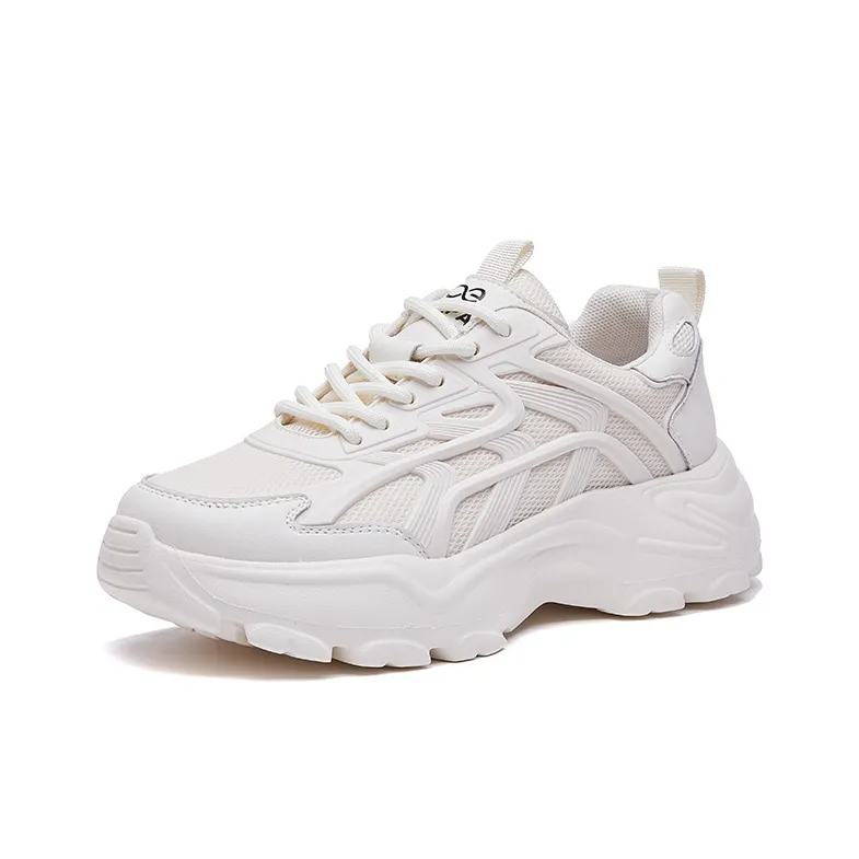 SENJIALUO Поддержка устойчивость к истиранию легкий дышащий низкий топ устойчивый к скольжению женские кроссовки с толстой подошвой