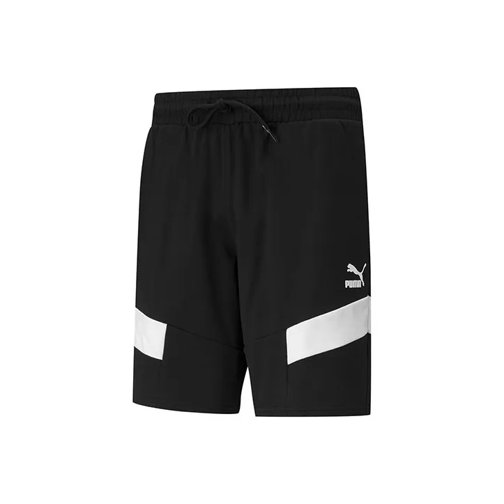 PUMA Casual Matching Tops And Blouses Casual Shorts Men's Black