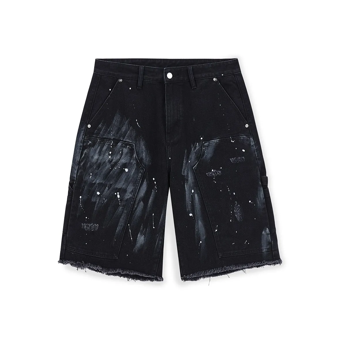 BONELESS Loose Fit Shorts Unisex Black