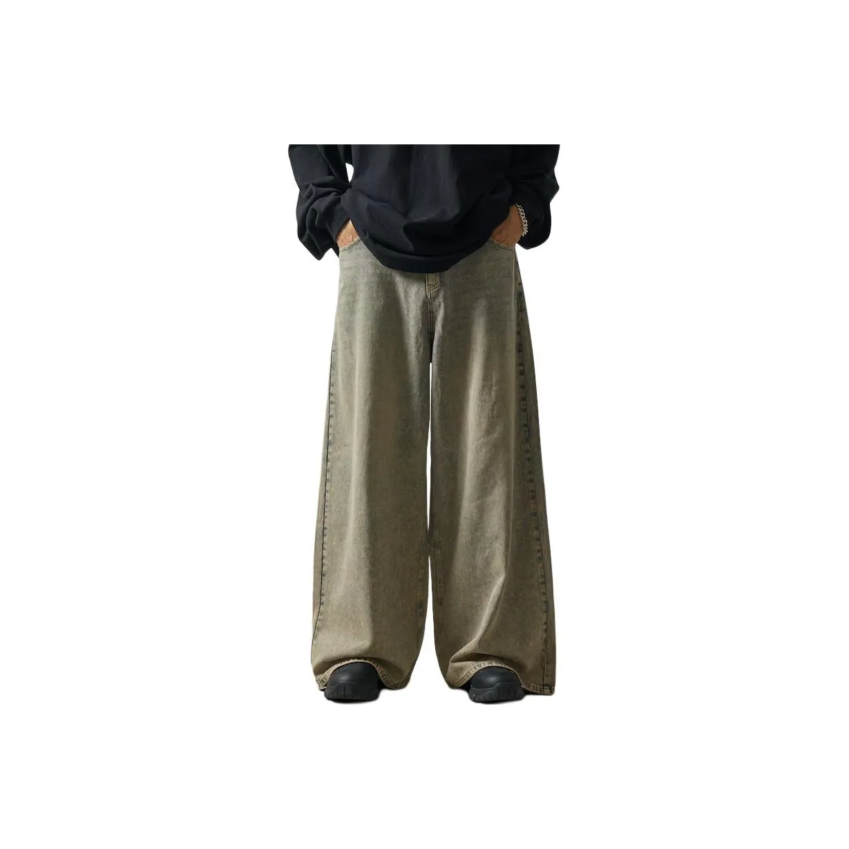 FREAK'S STORE FW24 Jeans Men's Light Brown